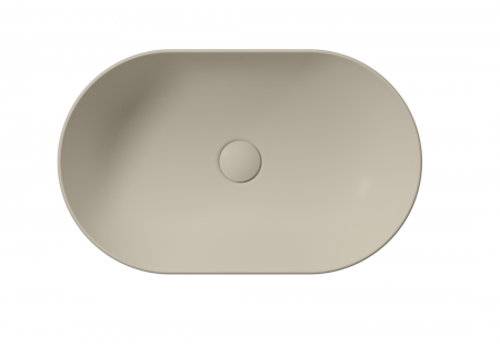 GSI Pura Washbasin 60X37 H16 Countertop No Overflow Matt Matt Creta