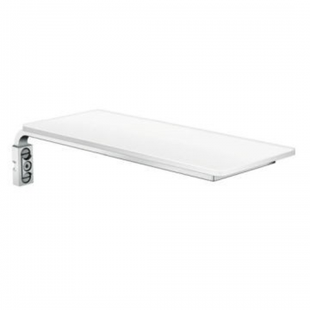 HG Casetta E soap dish white/chrome