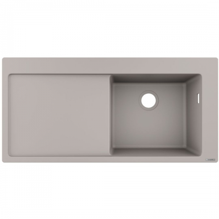 Hansgrohe S51 S514-F450 Built-in sink 450 with drainboard left