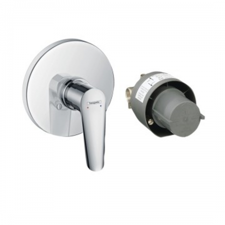 Hansgrohe Logis E Single lever shower mixer set for concealed installation