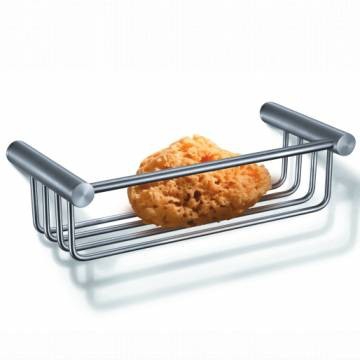 Zack - Civio Shower Basket 243 x 105 x 70mm Brushed Stainless Steel