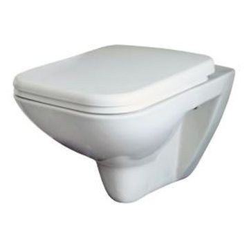 Lecico - C2 Wall-Hung Pan w/ Soft-Close Seat White
