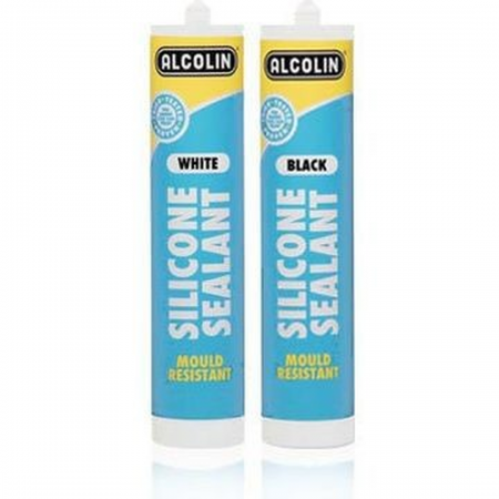 Alcolin Mould Resistant General Purpose Silicone Sealant White - 300ml
