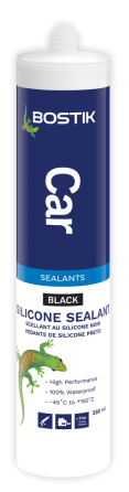 Bostik Car Flexible General Silicone Sealant for Vehicles Black 280ml
