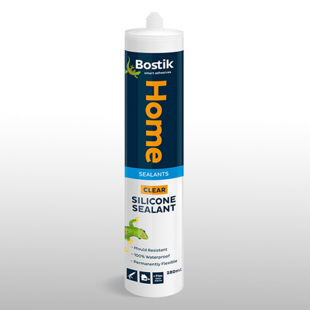 Bostik Home General Purpose Mould Resistant Silicone Clear 280ml