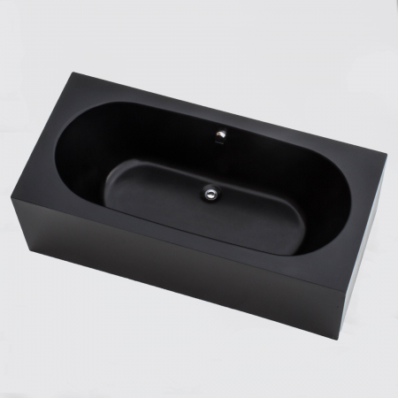 Rossco Cube Bath - Black 1800*800*600mm