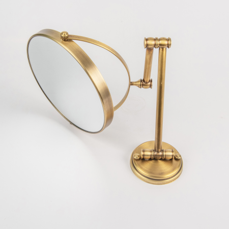 Beauty Mirror - Antique Brass