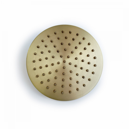 Waterflow Shower Rose - Antique Brass