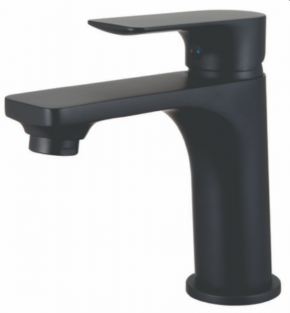 Granada GIR Medium Basin Mixer Black