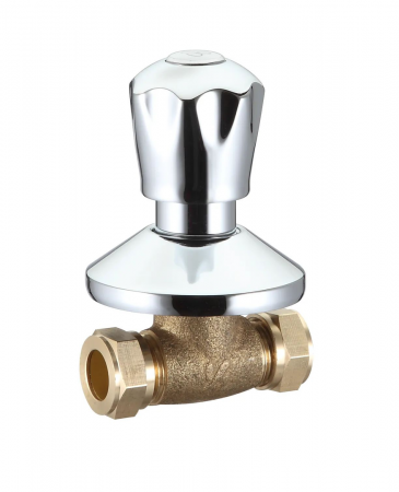 Traditional Stop Tap Undertile 15mm FxF