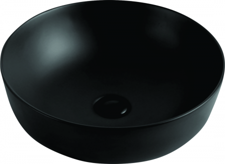 Monique Counter Basin Black 415X415X135m