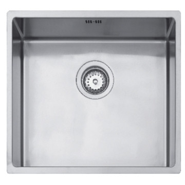 Linea R15 40.40 Sink Underslung SB 440x440x185mm Polished Stainless Steel