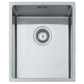 Linea R15 34.40 Sink Underslung SB 440x380x185mm Polished Stainless Steel