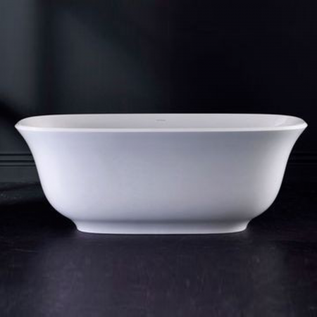 V&A Amiata Bath - no overflow - Matt White