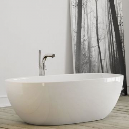 V&A Barcelona Bath 180 X 87 Cm - Matt Wh