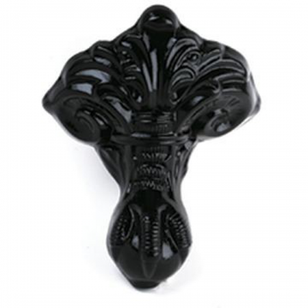 V&A Shropshire metal feet, black