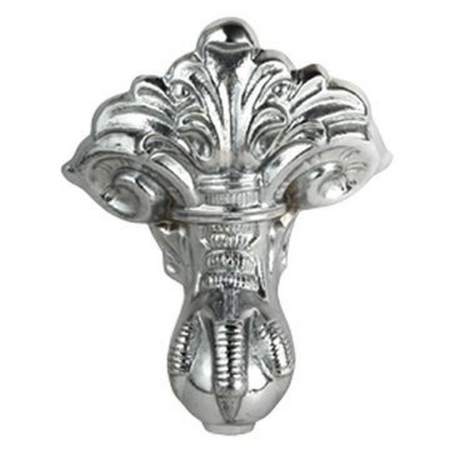 V&A Shropshire metal feet, polished chrome