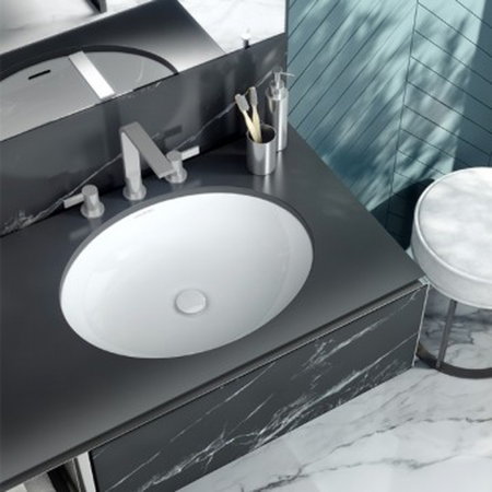 V&A Kaali 60 undermount basin with overflow