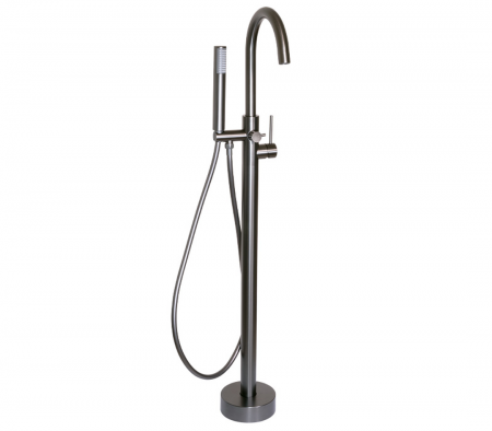 Lace Gunmetal Round F/S Bath Mixer