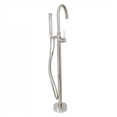Neo S/S Round Stainless Free Standing Ba