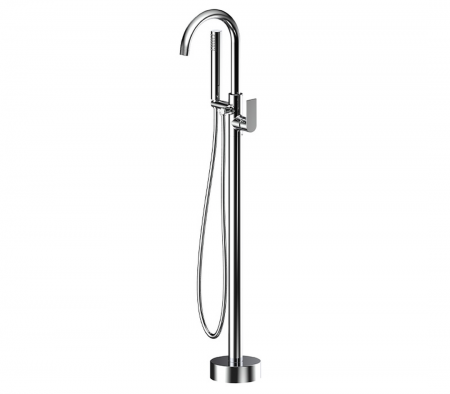 Silk Chrome Round F/S Bath Mixer