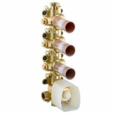 AXOR ShowerSolutions Basic set for thermostatic module 360/120 for concealed installation