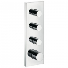AXOR ShowerSolutions Thermostatic module 360/120 for concealed installation square for 3 functions