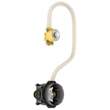 Basic set for electronic basin mixer for concealed installation wall-mounted