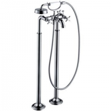AXOR Montreux 2-handle bath mixer floor-standing with cross handles