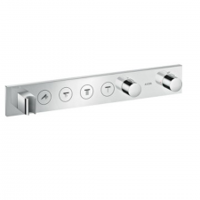 AXOR ShowerSolutions Thermostatic module Select 600/90 for concealed installation for 4 functions