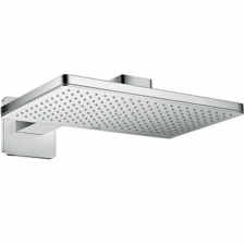 AXOR ShowerSolutions Overhead shower 460/300 1jet with shower arm and softsquare escutcheon