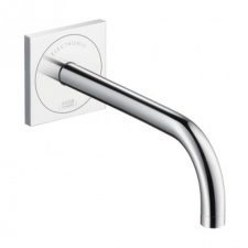 AXOR Uno Electronic basin mixer for concealed installation wall-mounted with spout 225 mm