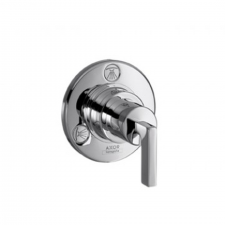 AXOR Citterio Shut-off/ diverter valve Trio/ Quattro for concealed installation with lever handle