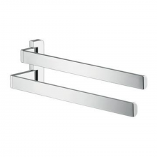AXOR Universal Softsquare Towel holder twin-handle