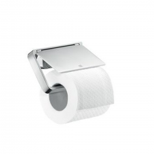 AXOR Universal Softsquare Toilet paper holder with cover