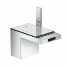 AXOR MyEdition Single lever bidet mixer with push-open waste set