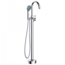 Bay Round Chrome Free Standing Bath Mixe