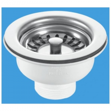 Basket Strainer Waste - Stemball Plug