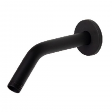 15Mm Shower Arm And Cover Plate Black