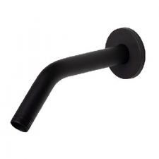 15mm Shower Arm And Cover Plate Black