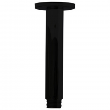 Vertical Shower Arm 300mm Black