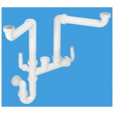 Double Bowl Kit + 75mm Seal Trap