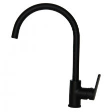 Spring Black Single Hole Sink Mixer
