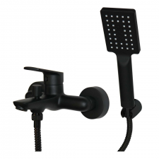 Spring Black Bath Mixer W/T Std Offset