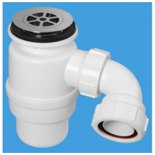 Shower Trap 80mm With Chrome Waste