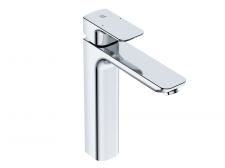 LIQUIDRed VALOUR (2205) Basin Mixer Single Lever 210mm -CHRM