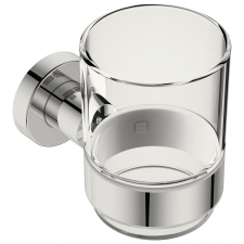 Bathroom Butler 4632 Glass Tumbler + Holder -POLS