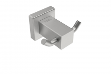 Bathroom Butler 8511 Robe Hook DOUBLE -BRSH