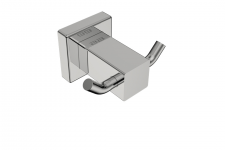 BB 8511 Robe Hook DOUBLE -POLS