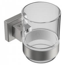 Bathroom Butler 8532 Glass Tumbler + Holder -BRSH